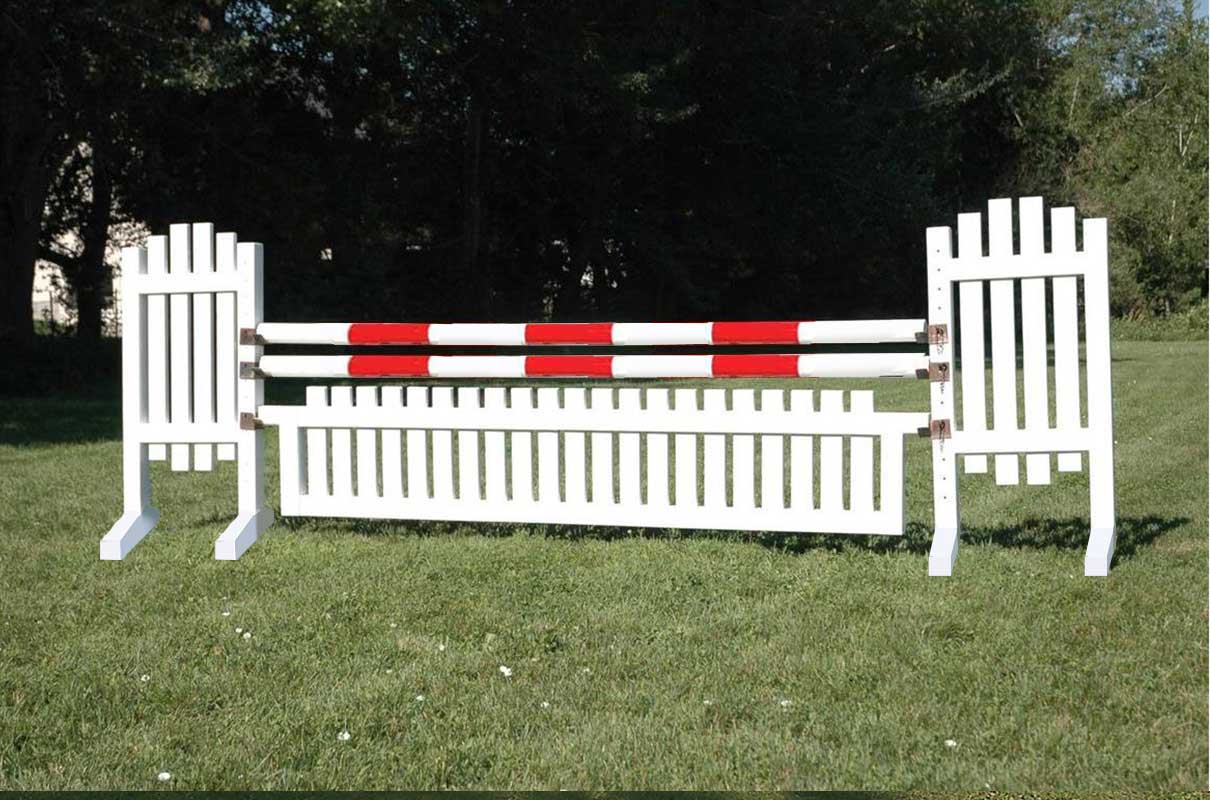 Open Picket Jump ASA25 - Complete Horse Jumps - Arena Supplies