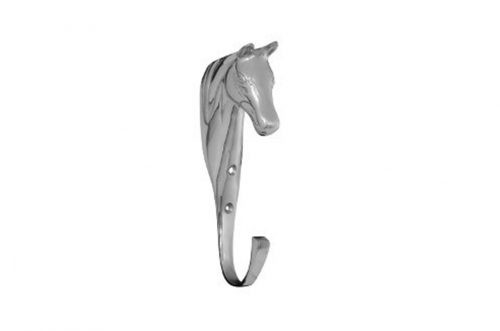 chrome horse head hook