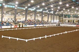 classic arena with post anchor 20 x 40 meter classic arena