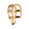 brass horseshoe rack