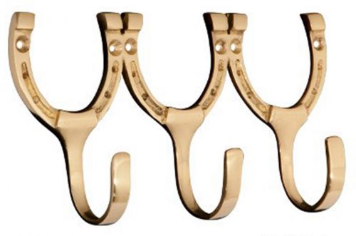 brass triple hook