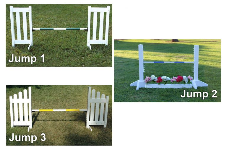 Basic Schooling Jump Course Kid Jumps Arena Supplies