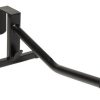 black powder coated hangers and racks